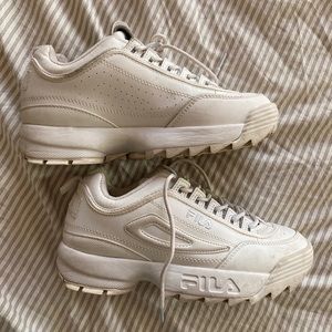 Fila Disruptor sneakers, size 8